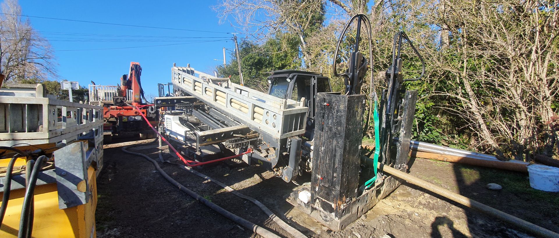 travaux forage détection machine